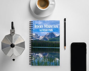Rocky Mountain National Park Spiral notebook