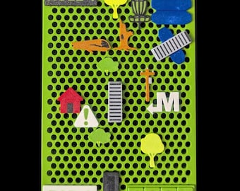 Letreros de tee de disc golf personalizables