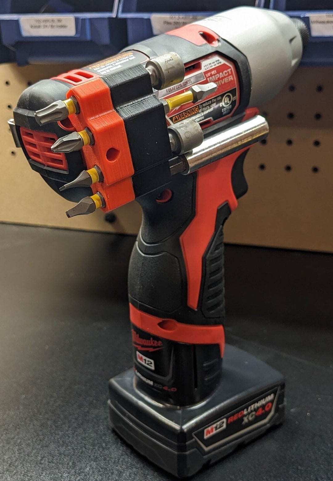 Magnetic Bit Holder for Milwaukee M12 2407-20 3/8
