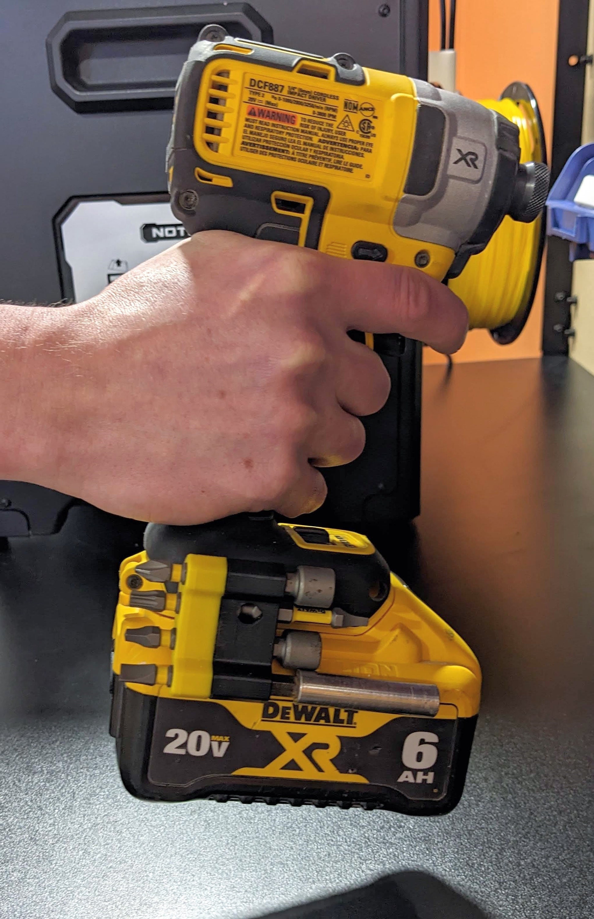 Bit Holder for Dewalt 20V Impact Drivers and Drills Etsy