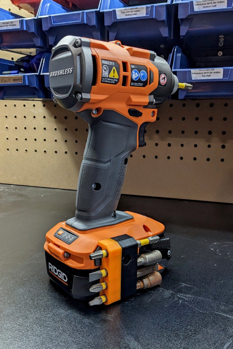 Bit Holder for Ridgid 18V Impact Drivers and Drills Etsy