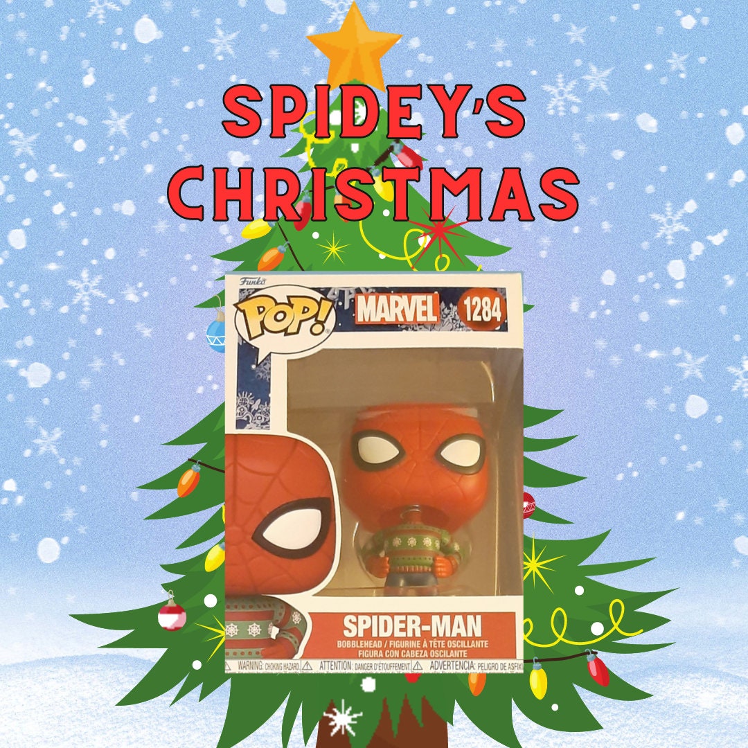 Funko Pop Christmas Spiderman Marvel unopened Box Etsy