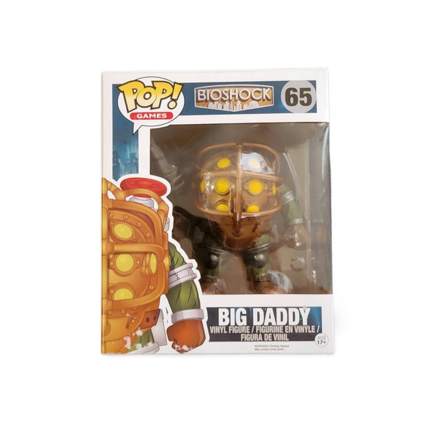  Funko POP Games: Bioshock - Big Daddy 6 Action Figure : Toys &  Games