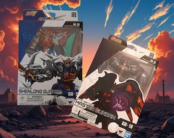 Action Figure Set: Master Gundam And Shenlong Gundum Buy 2 Get One Free! (Unopened Box)