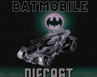 Justice League DieCast Batmobile 2017 Comic Con Exclusive Mini Replica (Unopened Box)