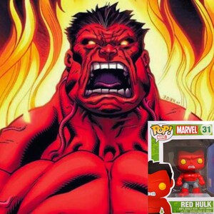 Funko POP Marvel Red Hulk