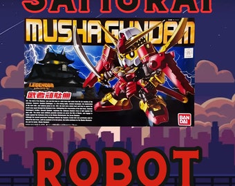 Buildable Musha Gundam Robot Samurai LegendBB (Opened Box)