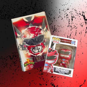 Funko Pop Power Rangers Red Ranger #400 & Mighty Morphin #0 Red Variant Comic