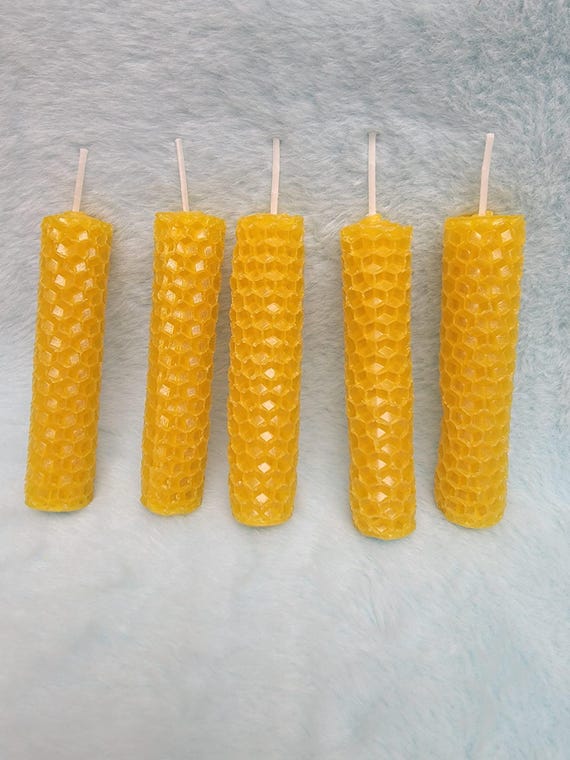 5 Honigkerzen