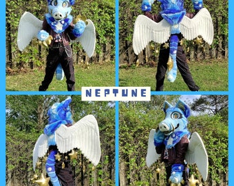 Space boar fursuit premade partial with extras