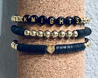 UCF KNIGHTS bracelet stack