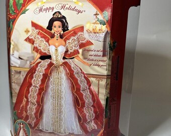 Poupée Barbie Happy Holidays – Édition Spéciale 1997 – Vintage – MIB (boîte D’origine) – USA