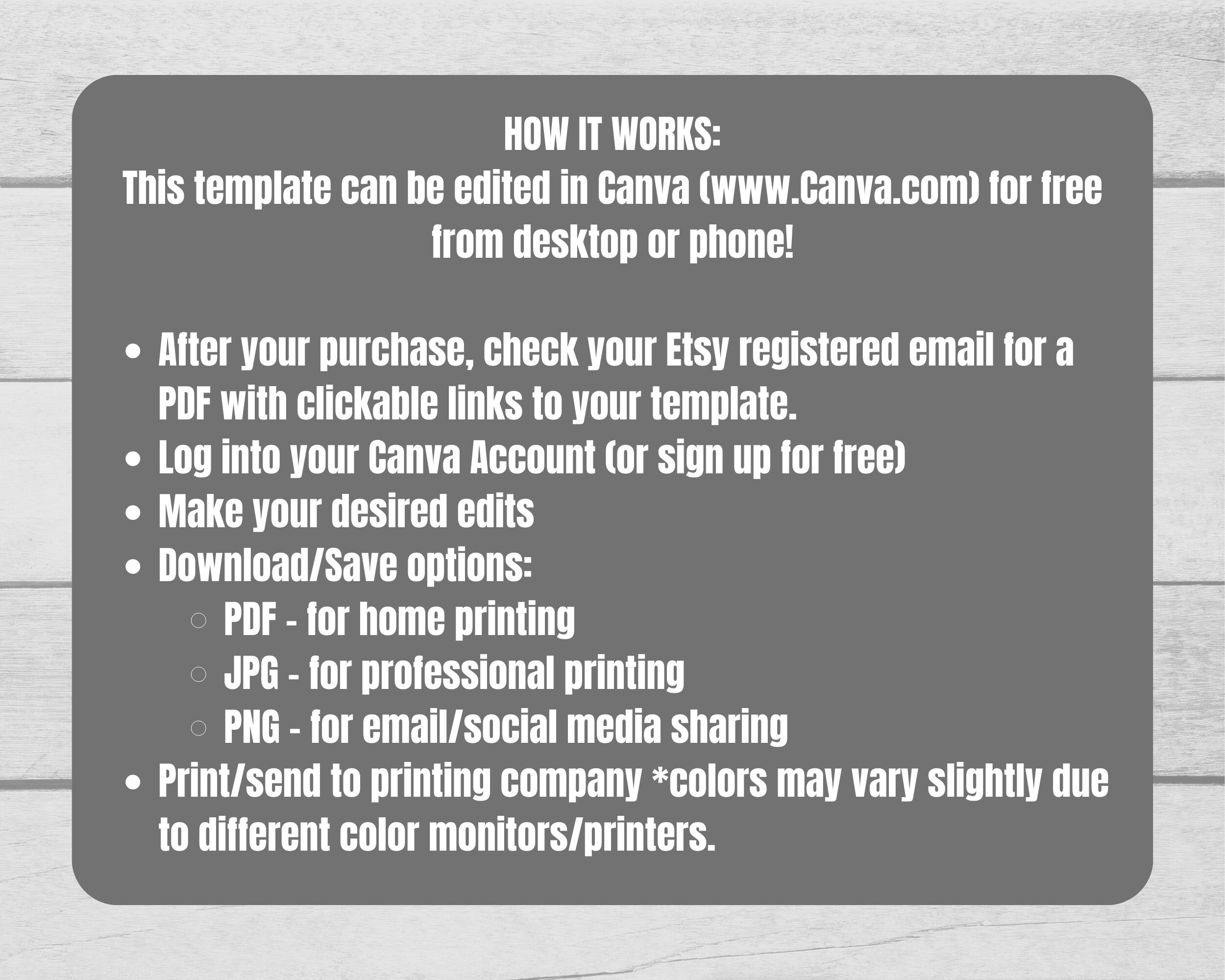 Airbnb Template Airbnb Book Airbnb Signs Vacation Etsy