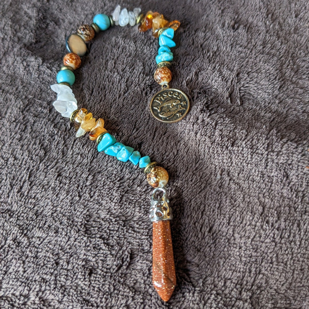 Water Sign Pisces Pendulum Etsy