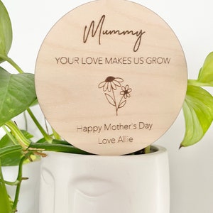 Mother's Day Planter Stick