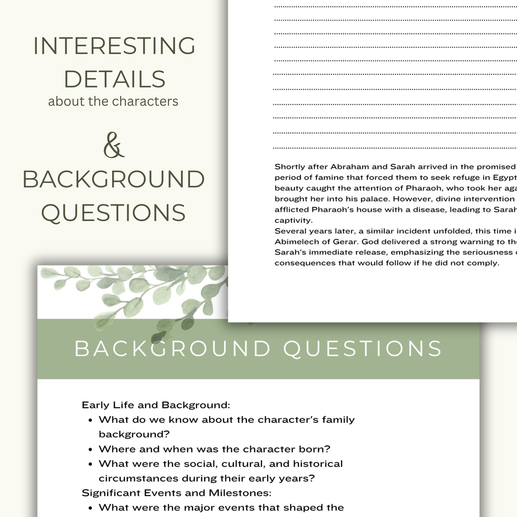 Printable Women of the Bible Study Journal Goodnote Digital Christian ...