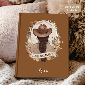 Cowgirl Christian Notebook Western Aesthetic