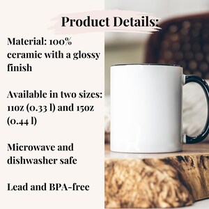 Christian Daily Affirmations Bible Verse Mug Mental Health Gift for Best Friend Birthday Cup Girl Daily Reminders for Women Bible Study Gift afbeelding 6