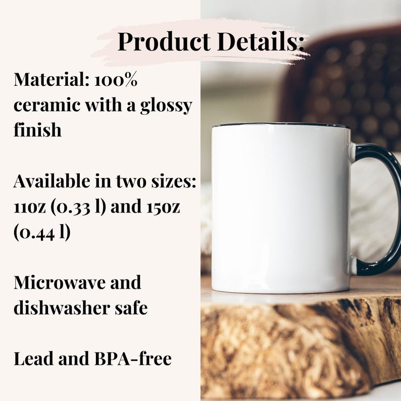 Christian Daily Affirmations Bible Verse Mug Mental Health Gift for Best Friend Birthday Cup Girl Daily Reminders for Women Bible Study Gift afbeelding 6