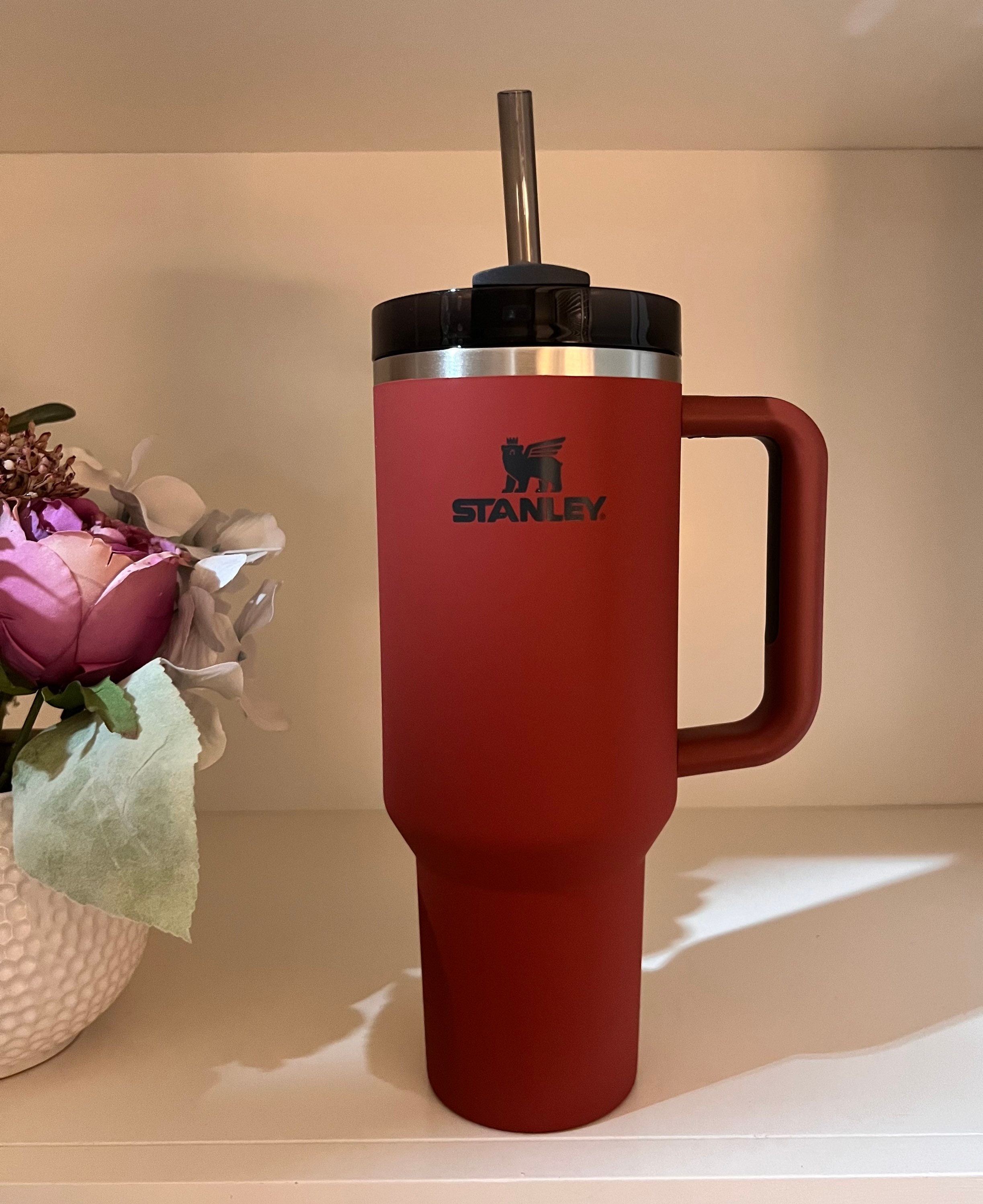 NWT JUST RELEASED Stanley Quencher H2.0 FlowState Tumbler 40oz, Tigerlilly