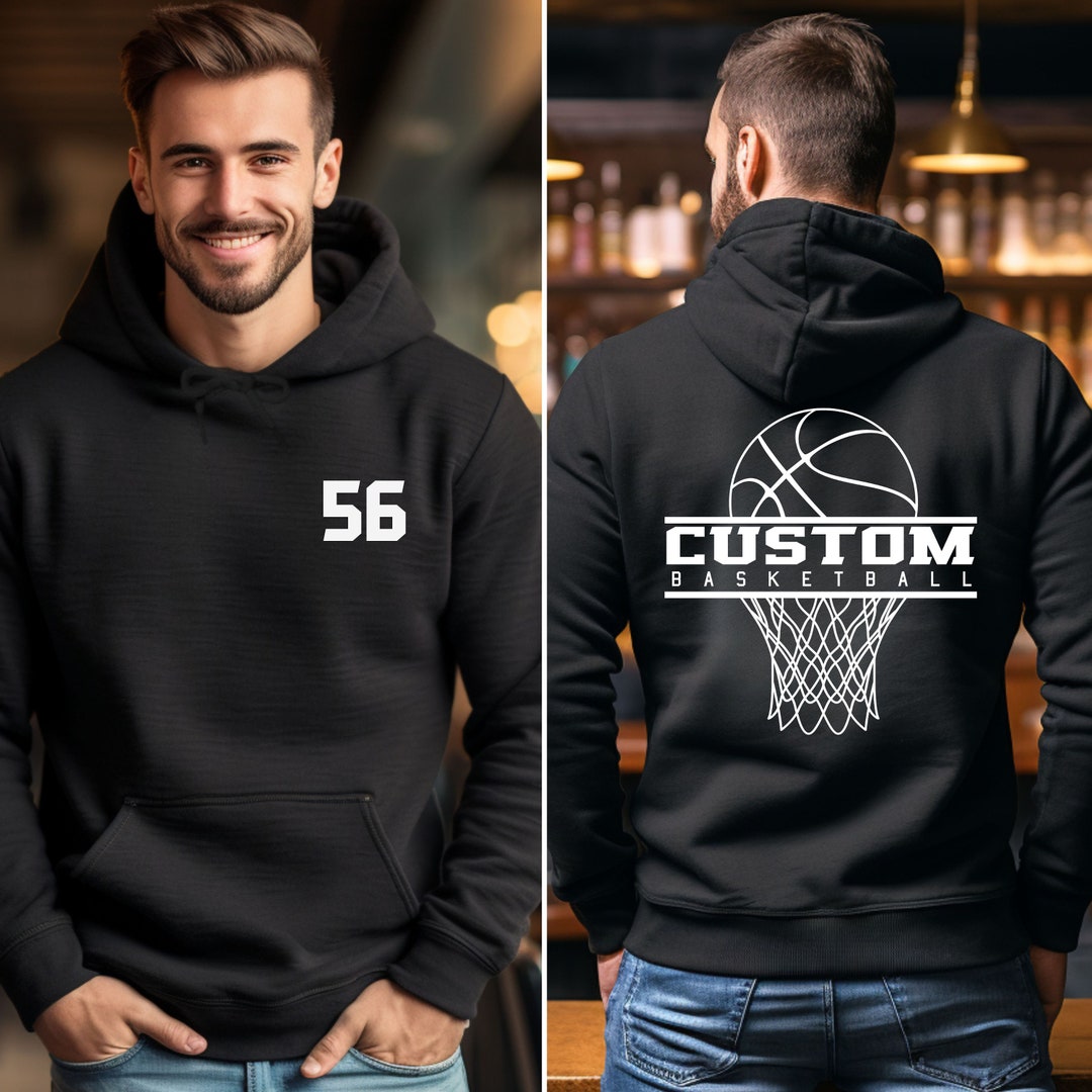 Best Custom Basketball Sweatshirts On Sale Amazon UUART Atlanta Custom Basketball Sweatshirt Hoodie Personalized Sweatshirt Design Any Name Number Gifts For Fans Red Black Small 5X Large Sports Outdoors