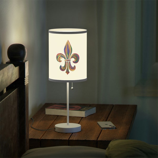 Lampe Fleur de Lys de la Nouvelle-Orléans sur Pied