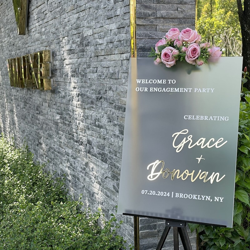 Foamboard Sign Engagement Etsy Foamboard Sign Engagement Etsy
