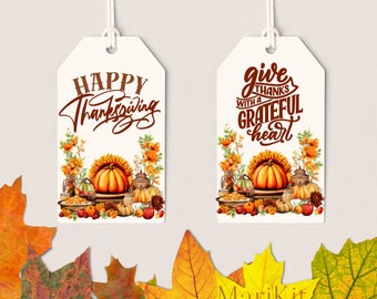 Thanksgiving-cadeaukaartjes 2, herfstcadeaukaartjes, cadeaukaartje leraar, papier en feestartikelen, bedankkaartje herfst, Thanksgiving