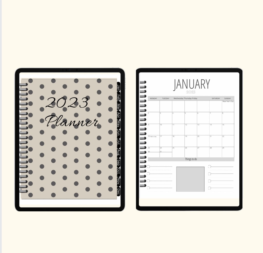 2023 Digital Planner THAT GIRL 2023 Planner Daily, Weekly & Monthly ...