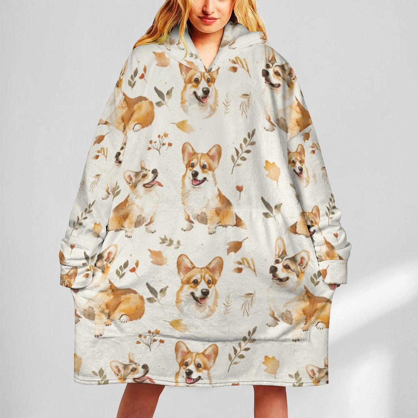 Wearable Oversized Corgi Sweater Blanket Comfy Gift for Welsh Corgi Dog Lovers Perfect for Winter Lounging Etsy
