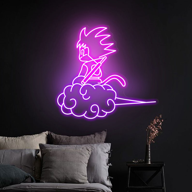 Dragon Ball Z Neon Sign Goku Neon Lights Anime Neon Sign - Etsy Australia