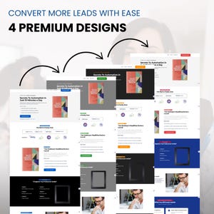 Lead Magnet Template | Go High Level | 4 Version Bundle | Landing Page | ChatGBT Copywriting System | Book Funnel | Lead Funnel | Highlevel