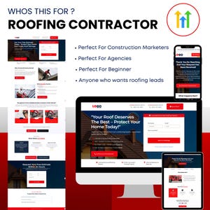 Roofing Contractor Funnel | Go High Level | Done-For-You  | 3-Day Email Sequence | Auto-responder | Lead Generation | Gohighlevel Funnel