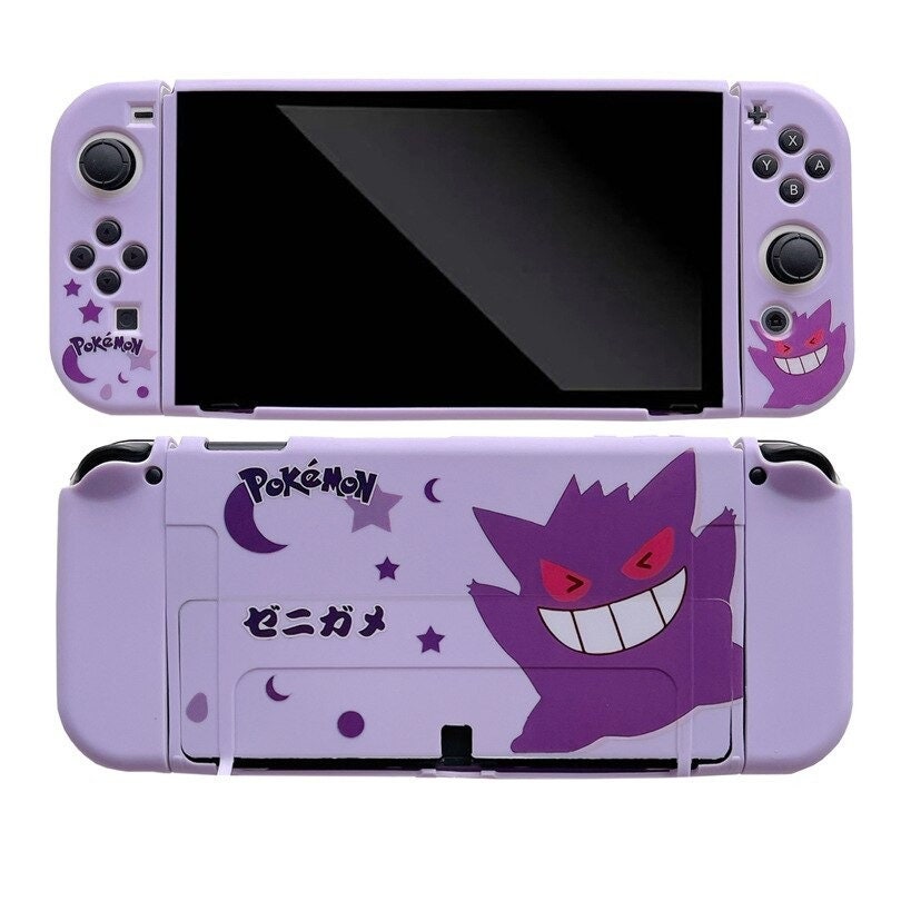 Pokemon Gengar Snorlax Blastoise Soft Protective Case for Nintendo ...