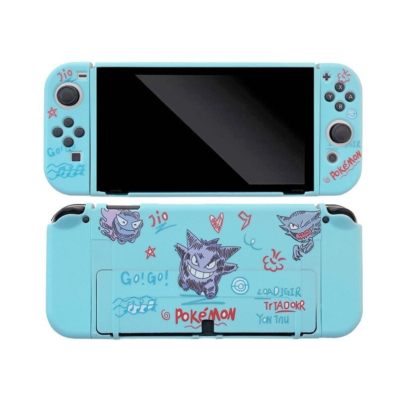 Pokemon Gengar Snorlax Blastoise Soft Protective Case for Nintendo ...