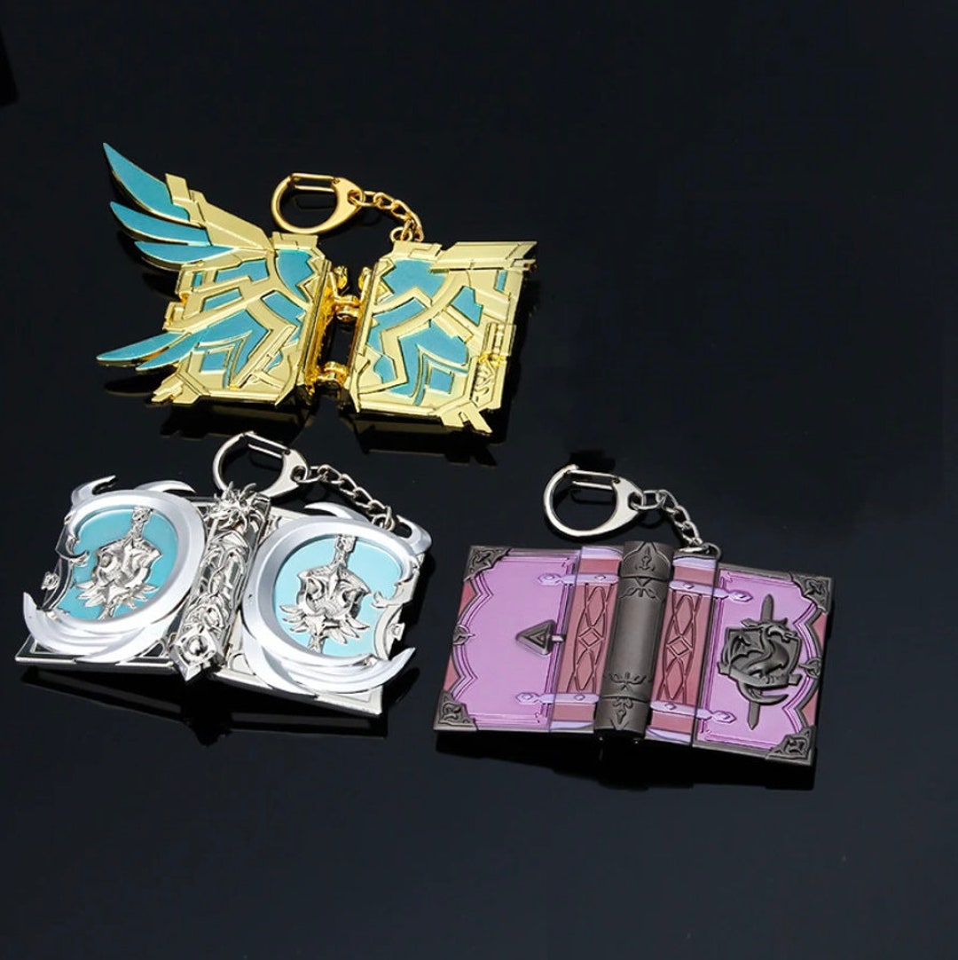 Genshin Impact Weapon Key Chain Carry a Piece of Teyvat With You