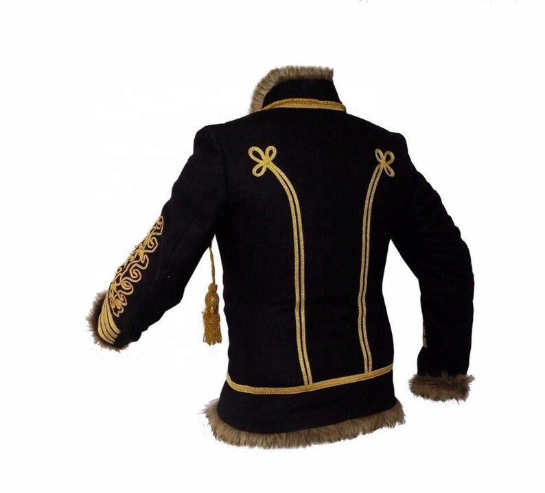 Napoleonic Hussar Jacket 18th Century Military Uniform Tunic Pelisse