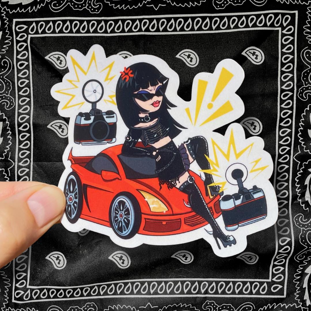 Lady Gaga Glossy Stickers (Sold per Set), Hobbies & Toys, Stationary