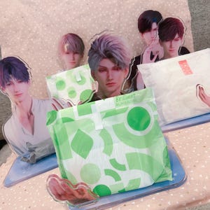 Love and Deepspace Acrylic Standee: Xavier, Zayne, Rafayel, Sylus, Caleb image 1