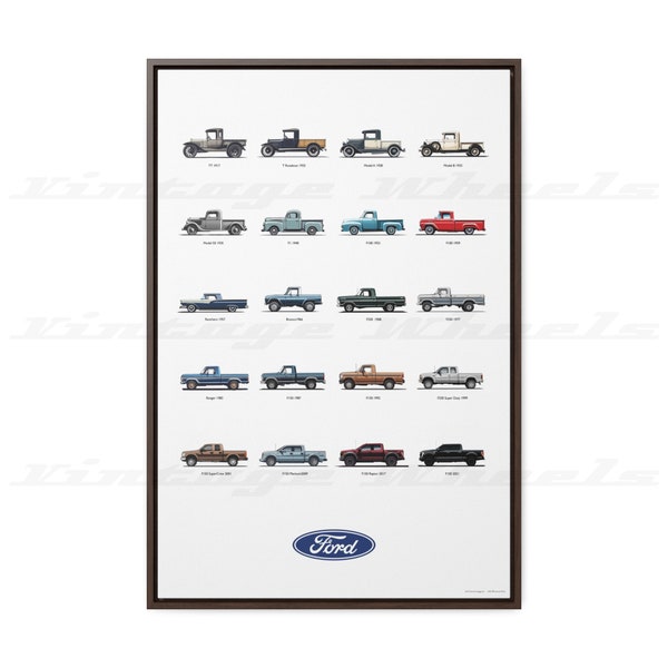 Ford Pickup collection, Ford Ranger, F150, Raptor, Vintage Wheels, Classic car, Home Decor, Printable Wall Art, Instant Art,Digital Download