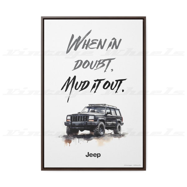 Jeep Grand Cherokee poster, Jeep quote poster,Gift for Boy, Garage Wall Art, boy's Room Decor, Gift for Him, Printable Art, Digital Download