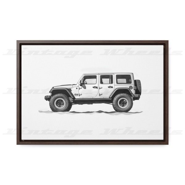 Jeep Wrangler poster, Vintage car poster,Wall art,Gift for boy,boy's home decor,Garage wall art,Garage decor, Printable Art,Digital Download