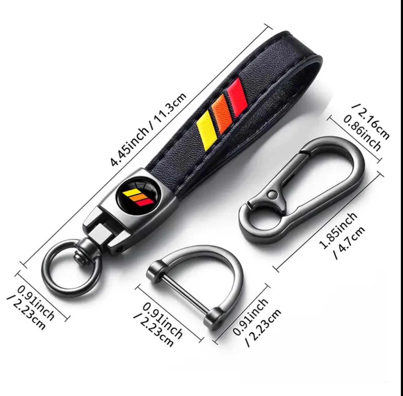 Keyring Toyota Vintage- Wear Resistant PU Leather Keychain Car Keyring+4pcs ...