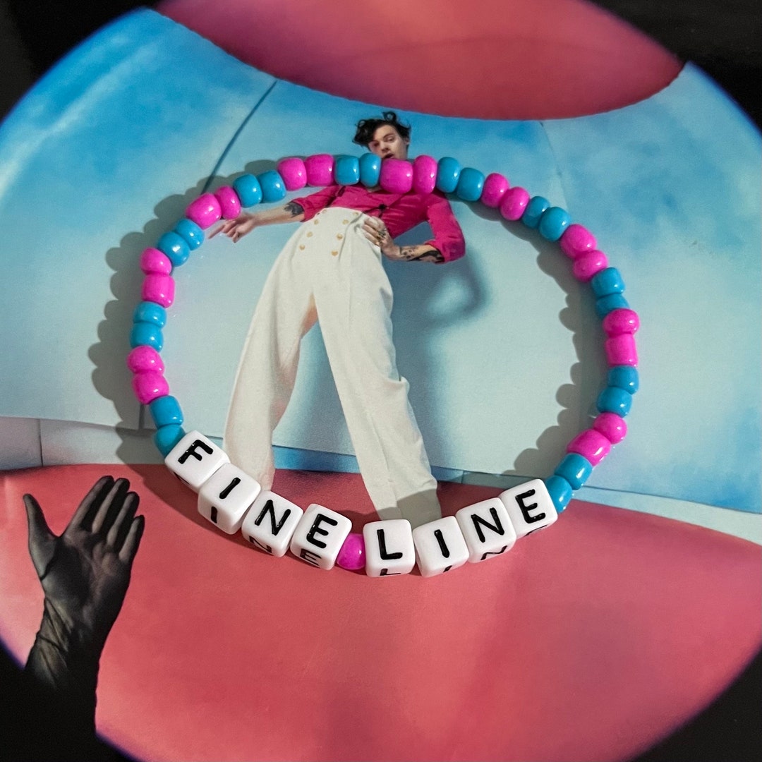 Fine Line Song Bracelets Harry Styles One Direction Elastic Beaded