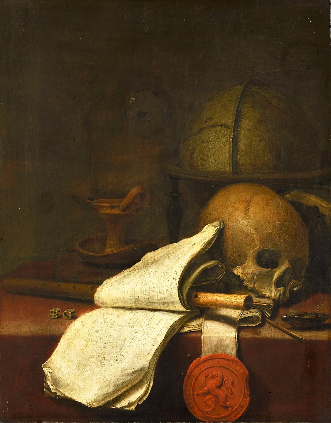 Jacques De Gheyn II Vanitas Still