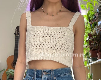 Picnic Date Crochet Bralette PATTERN (DIGITAL PDF)