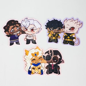 BG3 & Biscuit Run - Bite Stickers - 3”