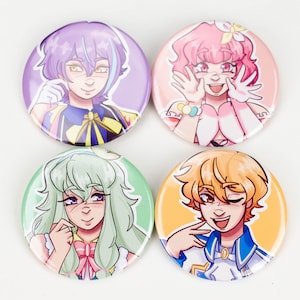 Project Sekai/Colorful Stage Buttons / Pins / Badges - Wonderland X Showtime - 2 DIFFERENT SIZES