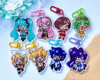 Vocaloid - Chaveiros/Pingentes de Acrílico - 6,35 cm (2,5")