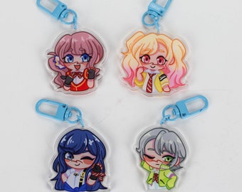 LAST RESTOCK - Project Sekai/Colorful Stage - Leo-need Stamp inspired Acrylic Keychains / Charms - 2”
